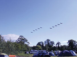 Fairford Airshow Camping