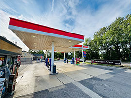 esso fuel station fairford